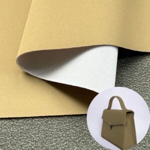 Brown PU Rexine Roll PU Leather Roll Material for Bags and Suitcases (Handbags, Backpacks, Luggage Cases etc.)