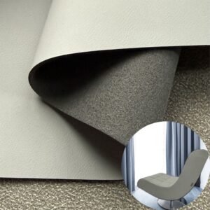 Gray Faux Leather PU Leather Roll Material for Upholstery Furniture or Decoration (Sofas, Beds, Cabinets, Interior Wall etc.)