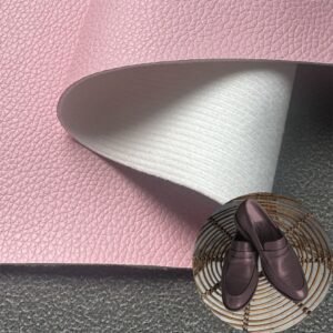 Pink PU Rexine Fabric PU Leather Roll Material for Shoes and Clothes (Sandal, Label, Upper, Jacket etc.)