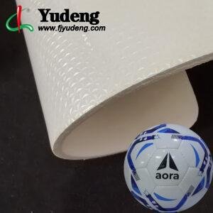 White Man Made Leather PU Leather Material for Sporting Balls (Soccer Balls, Footballs, Volleyballs Etc.)