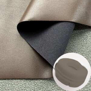 Brown Fake Leather PU Leather Roll Material for Headphone Earpads (Digital Device Body Contact Pads)