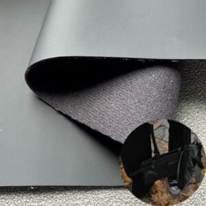 Khaki China Polyurethane Leather PU Leather Roll Material for Bags and Suitcases (Handbags, Backpacks, Luggage Cases etc.)