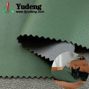Green Fake Leather PU Leather Roll Material for Pillows