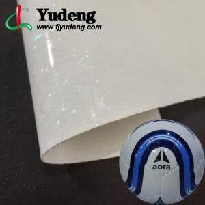 White Synthetic Leather PU Leather Material for Sporting Balls (Soccer Balls, Footballs, Volleyballs Etc.)