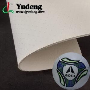 White Man Made Leather PU Leather Material for Sporting Balls (Soccer Balls, Footballs, Volleyballs Etc.)