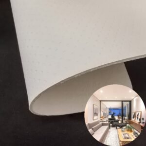 White PU Rexine Roll PU Leather Roll Material for Upholstery Furniture or Decoration (Sofas, Beds, Cabinets, Interior Wall etc.)