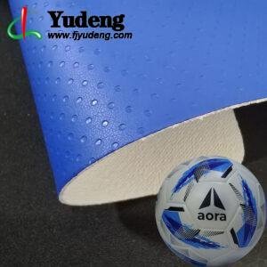 Dark Blue PU Leather Material for Sporting Balls (Soccer Balls, Footballs, Volleyballs Etc.)