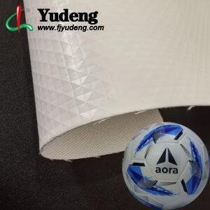 White Environmental Leather PU Leather Material for Sporting Balls (Soccer Balls, Footballs, Volleyballs Etc.)
