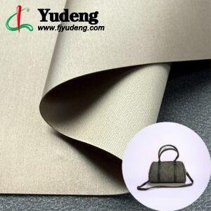 Champagne Imitation Leather PU Leather Roll Material for Bags and Suitcases (Handbags, Backpacks, Luggage Cases etc.)