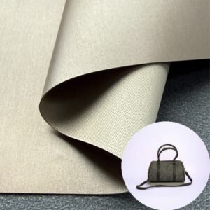 Champagne Leather Fabric PU Leather Roll Material for Bags and Suitcases (Handbags, Backpacks, Luggage Cases etc.)