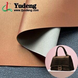 Orange Environmental Leather PU Leather Roll Material for Bags and Suitcases (Handbags, Backpacks, Luggage Cases etc.)