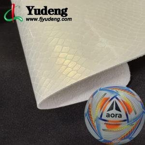 Pearl Champagne Environmental Leather PU Leather Material for Sporting Balls (Soccer Balls, Footballs, Volleyballs Etc.)