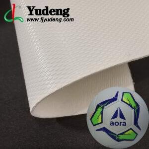 White Environmental Leather PU Leather Material for Sporting Balls (Soccer Balls, Footballs, Volleyballs Etc.)