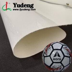 White Synthetic Leather PU Leather Material for Sporting Balls (Soccer Balls, Footballs, Volleyballs Etc.)