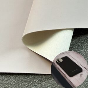 Pink Fake Leather PU Leather Roll Material for Phone Case