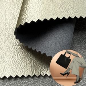 Gold Synthetic Leather PU Leather Roll Material for Bags and Suitcases (Handbags, Backpacks, Luggage Cases etc.)