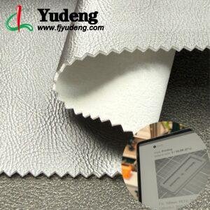 Silver Vegan Leather PU Leather Roll Material for Digital Ink-Jet Printing UV Printing (On Clothing, Bags, Upholstery etc.)