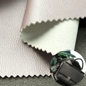 Purple Leather Fabric PU Leather Roll Material for Bags and Suitcases (Handbags, Backpacks, Luggage Cases etc.)