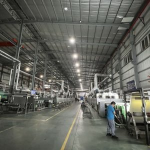 pu leather production line